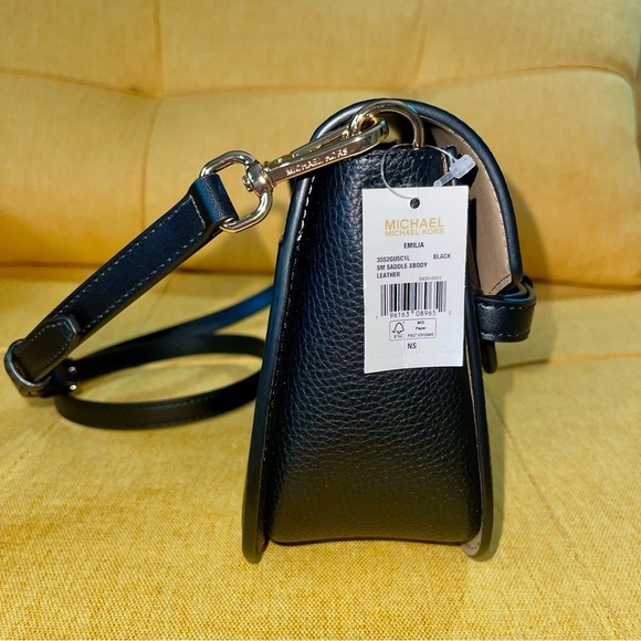 Emilia Small Leather Crossbody Bag in Original Packing - Picture 4 of 11